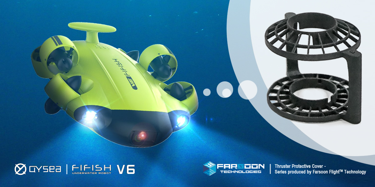 Torpedo Rov Underwater ROV Propelled by Farsoon Flight® Technology | Farsoon ...
